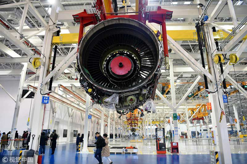 我国打造亚洲最大航空发动机维修基地